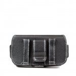 Wholesale iPhone 4S 5S Extendable Horizontal Pouch (Slim Black)